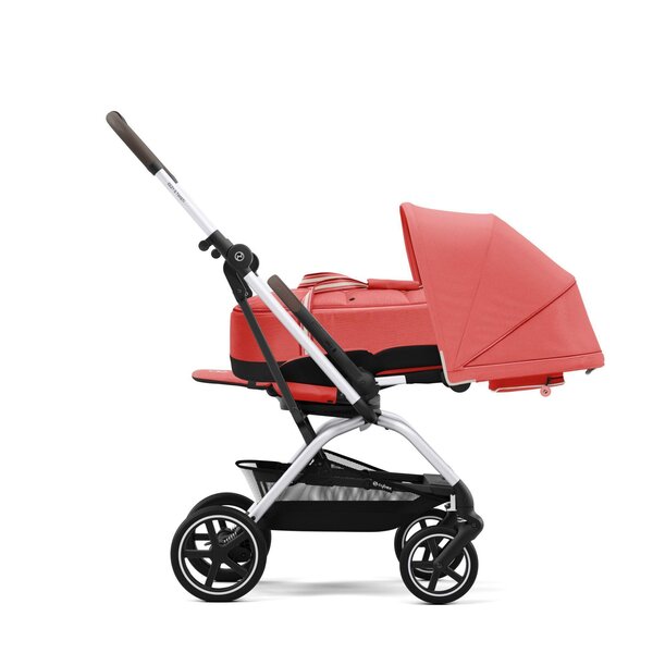 Cybex Eezy S Twist+ 2 buggy Hibiscus, silver frame - Cybex