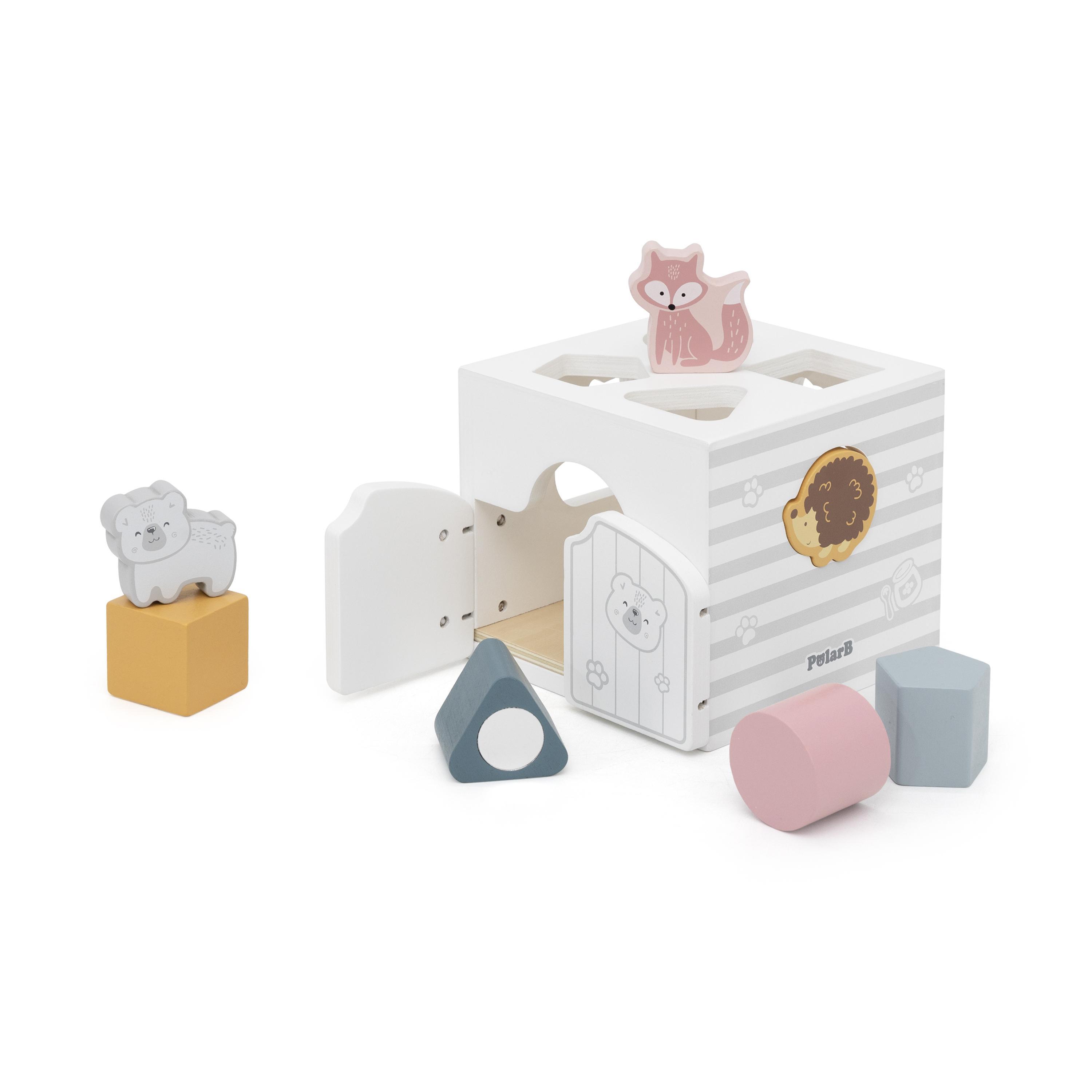 PolarB Shape Sorter with Music Blocks - PolarB