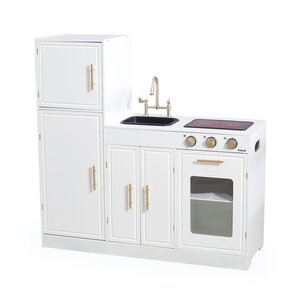 PolarB Classic White Modern Kitchen with Light and Sound - Childhome