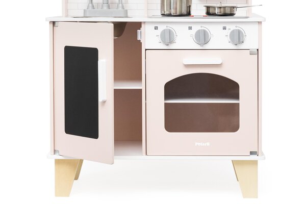 PolarB Little Chefs Kitchen with Light and Sound -  Pretty Pink - PolarB