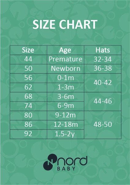 Nordbaby meriinovillased retuusid Jan - Nordbaby