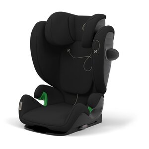 Cybex Solution G i-Fix car seat 100-150cm, Moon Black - Graco
