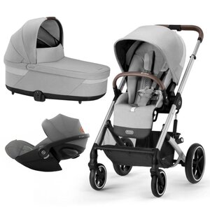 Cybex Balios S Lux 3in1 stroller set Lava Grey - Cybex