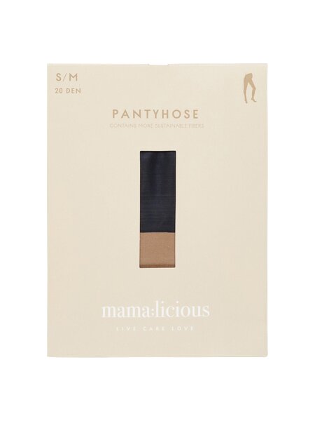 Mamalicious pantyhose 2-pck.Black - Mamalicious