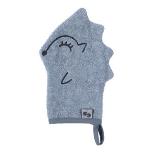 Nordbaby wash cloth Hedgehog Grey - Nordbaby