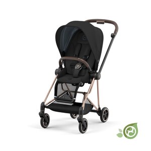 Cybex Mios V3 pushchair Onyx Black, Rose Gold Frame - Cybex