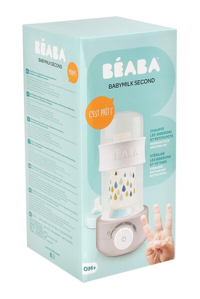 Beaba Baby Milk Second lutipudeli soojendaja-sterilisaator Grey - Beaba