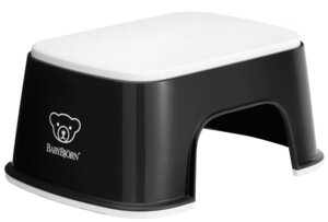 BabyBjörn Step stool Black/White - Nordbaby