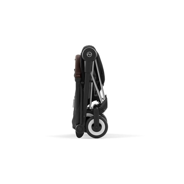 Cybex Coya прогулочная коляска Sepia Black, chrome brown frame  - Cybex