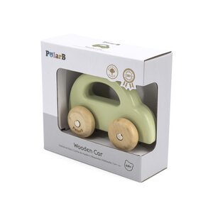 PolarB Wooden Car - Green  - PolarB