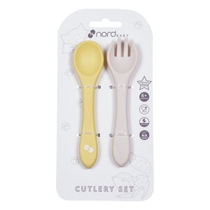 Nordbaby Silicone Cutlery Set - Nordbaby