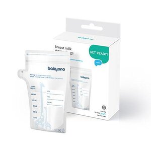 BabyOno Breast milk storage bags 180ml 30pcs - BabyOno