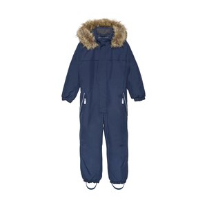 Color Kids Coverall W. Fake Fur - Fixoni
