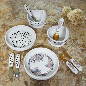 Elodie Details silicone bowl set Dalmatian Dots - Elodie Details