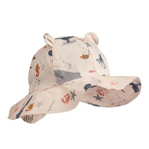 Liewood Amelia Printed Sun Hat With Ears - Liewood