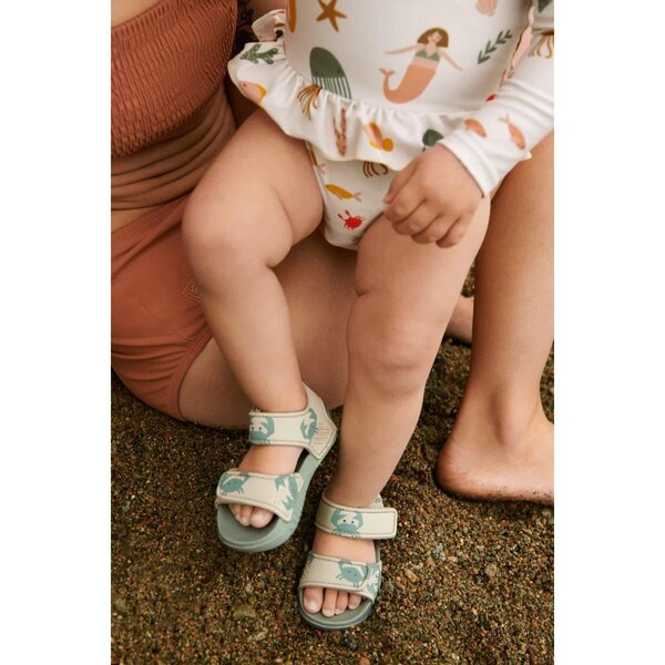 Liewood sandals Blumer Crab/Sandy - Liewood