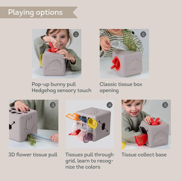 Taf Toys educational toy Pop Up Tissue Box - Taf Toys