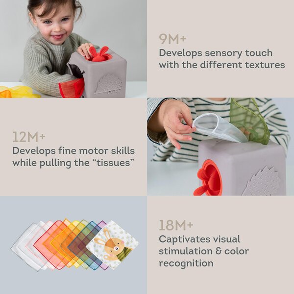 Taf Toys educational toy Pop Up Tissue Box - Taf Toys