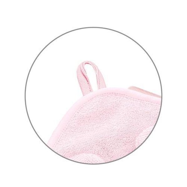 BabyOno bamboo hooded towel 100x100 cm Pink - BabyOno