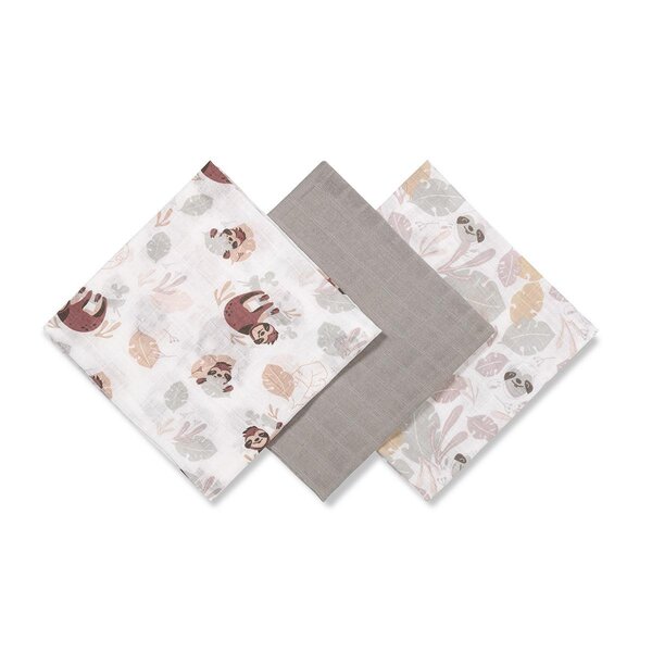 BabyOno muslin suulapid 3tk Hall - BabyOno