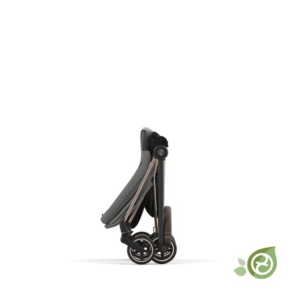 Cybex Mios stroller web set V3 Pearl Grey + Rose Gold Frame - Cybex