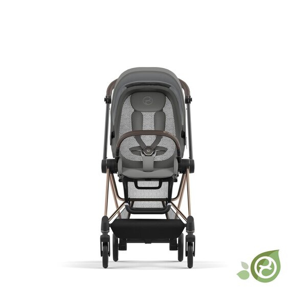 Cybex Mios V3 pushchair Pearl Grey, Rose Gold Frame - Cybex