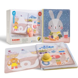 Taf Toys värvimisraamat veega Peek-A-Boo  - Taf Toys