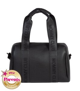 Childhome Mommy Club Nursery Bag Vegan Leather Black - Childhome
