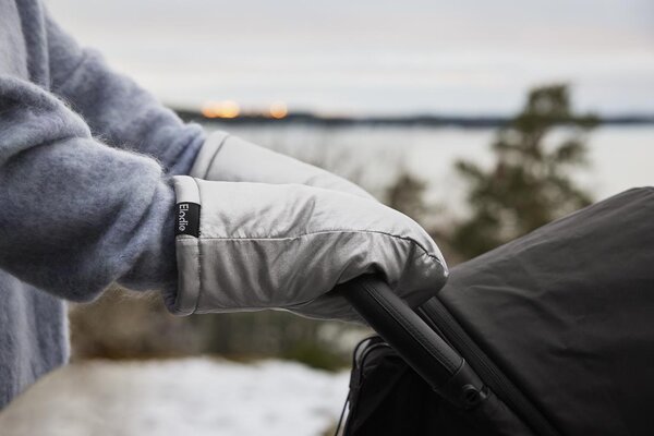 Elodie Details Stroller Mittens Silver Sheen - Elodie Details