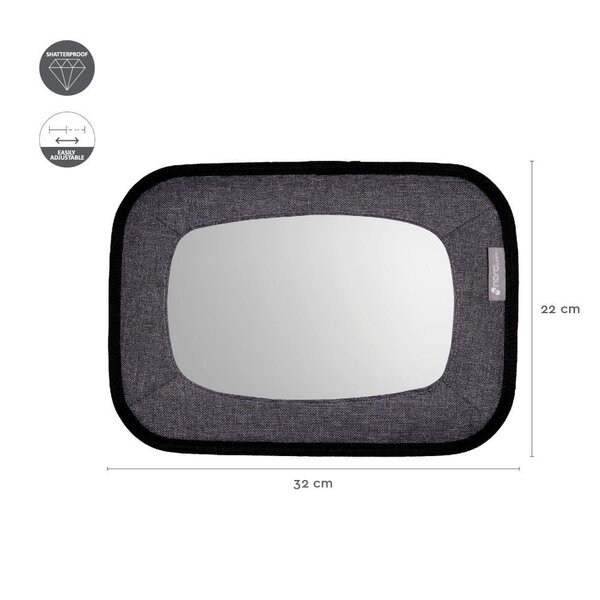 Nordbaby Back seat mirror textile - Nordbaby