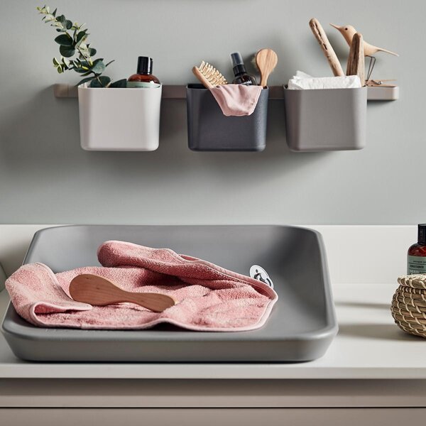 Leander Organizers 3 pcs, 2 racks (long/short), Dusty Grey - Leander