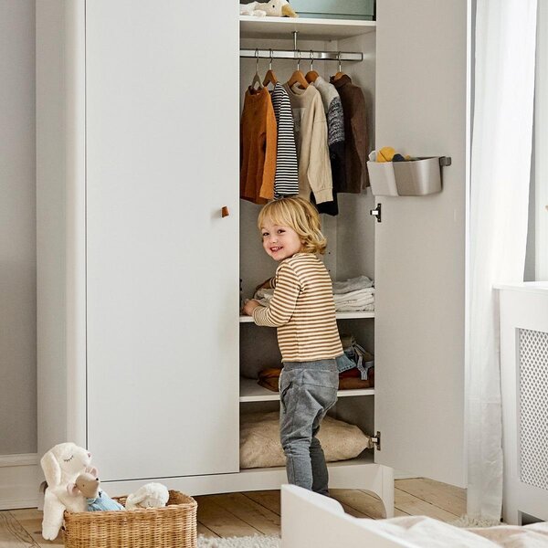 Leander Organizers 3 pcs, 2 racks (long/short), Dusty Grey - Leander
