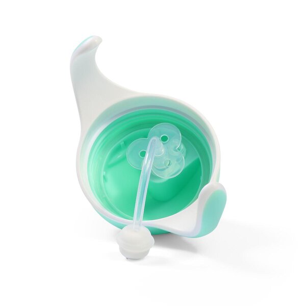 BabyOno sippy cup with weighted straw Green - BabyOno