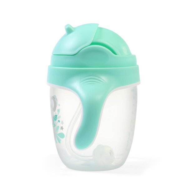 BabyOno sippy cup with weighted straw Green - BabyOno