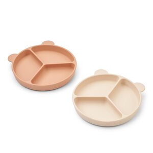 Liewood тарелка 2pcs, Sandy / Oat - Liewood