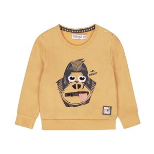 Dirkje Sweater with crewneck 80 Camel - Dirkje