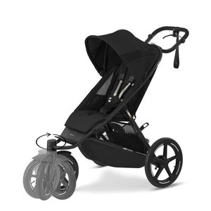 Cybex Avi Spin спортивная коляска Moon Black - Cybex