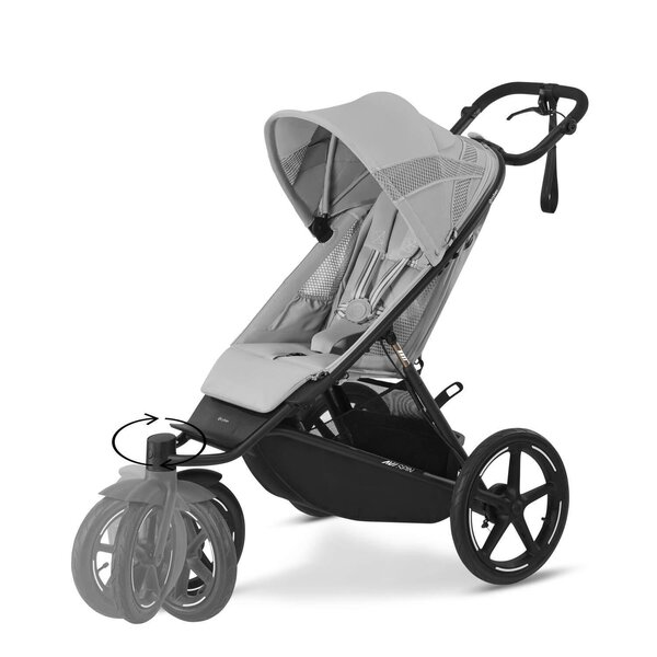 Cybex Avi Spin jogging stroller, Fog Grey - Cybex