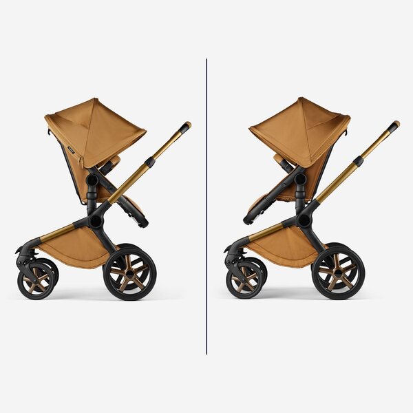 Bugaboo Fox 5 complete stroller set Noir Limited Edition Amber Glow - Bugaboo