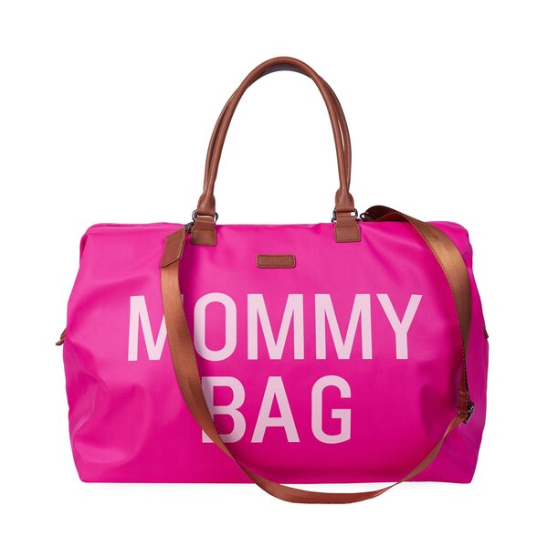 Childhome suur tarvikute kott Mommy Bag Pop Pink - Childhome