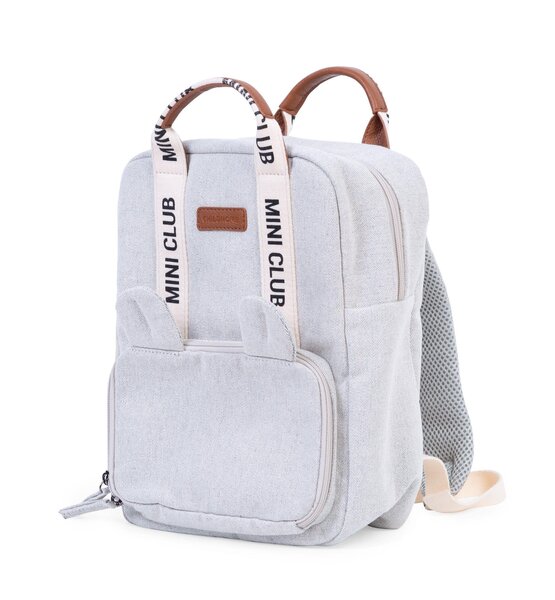 Childhome seljakott Mini Club signature Off White - Childhome