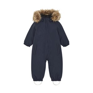 Color Kids Coverall W. Fake Fur - Color Kids