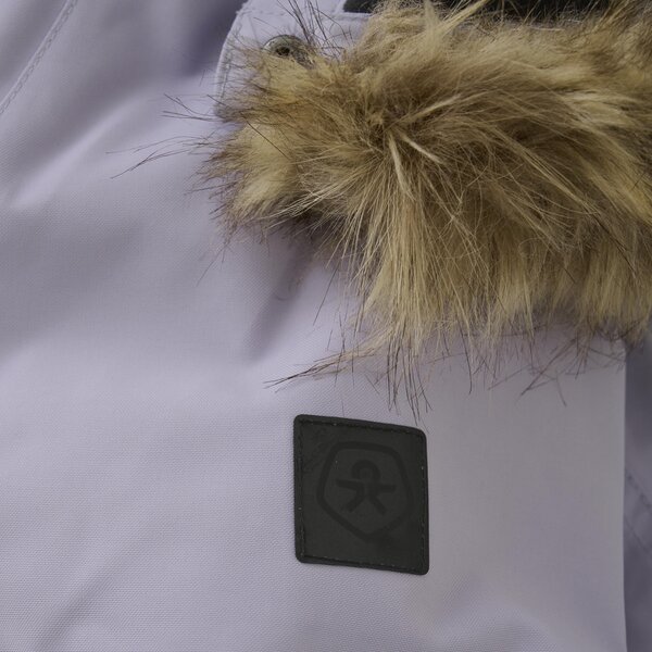 Color Kids Coverall W. Fake Fur - Color Kids