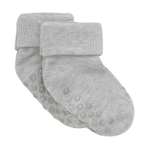 Minymo Baby rib sock w. ABS (2-pack) - Minymo
