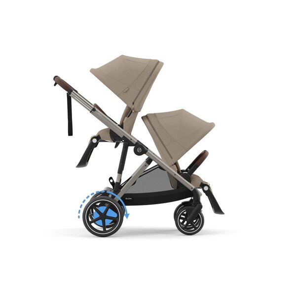 Cybex e-Gazelle S jalutuskäru Almond Beige - Cybex