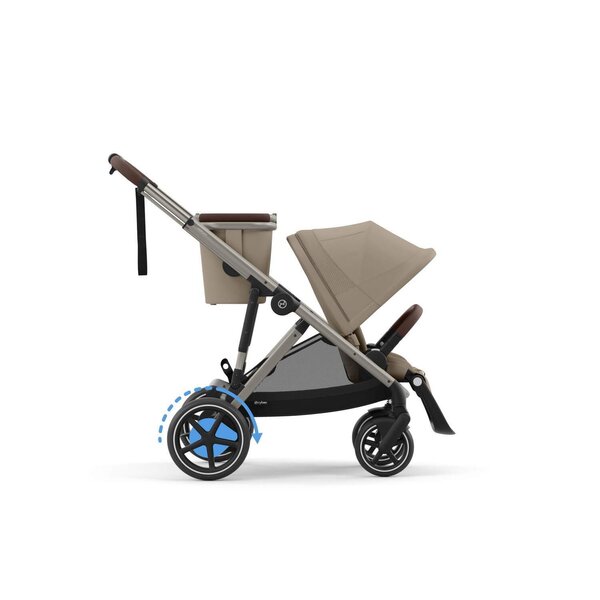 Cybex e-Gazelle S pushchair Almond Beige - Cybex