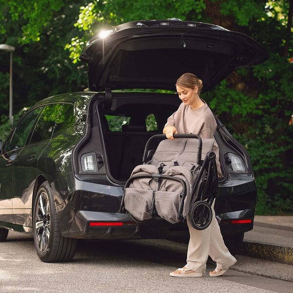 Nuna Trvl Dubl pushchair Granite - Nuna