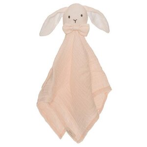 Teddykompaniet комфортер Diinglisar, Rabbit, Muslin Baby pink - Teddykompaniet