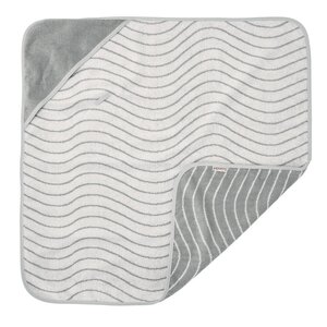 Leander hooded towel 80x80cm, Woodland Cool Grey - Leander