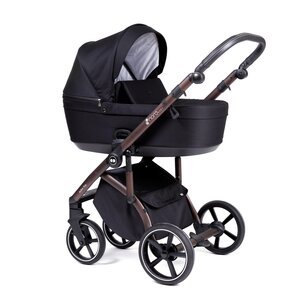 Nordbaby Active Plus stroller set Brilliant Black, Bronze Black - Nordbaby